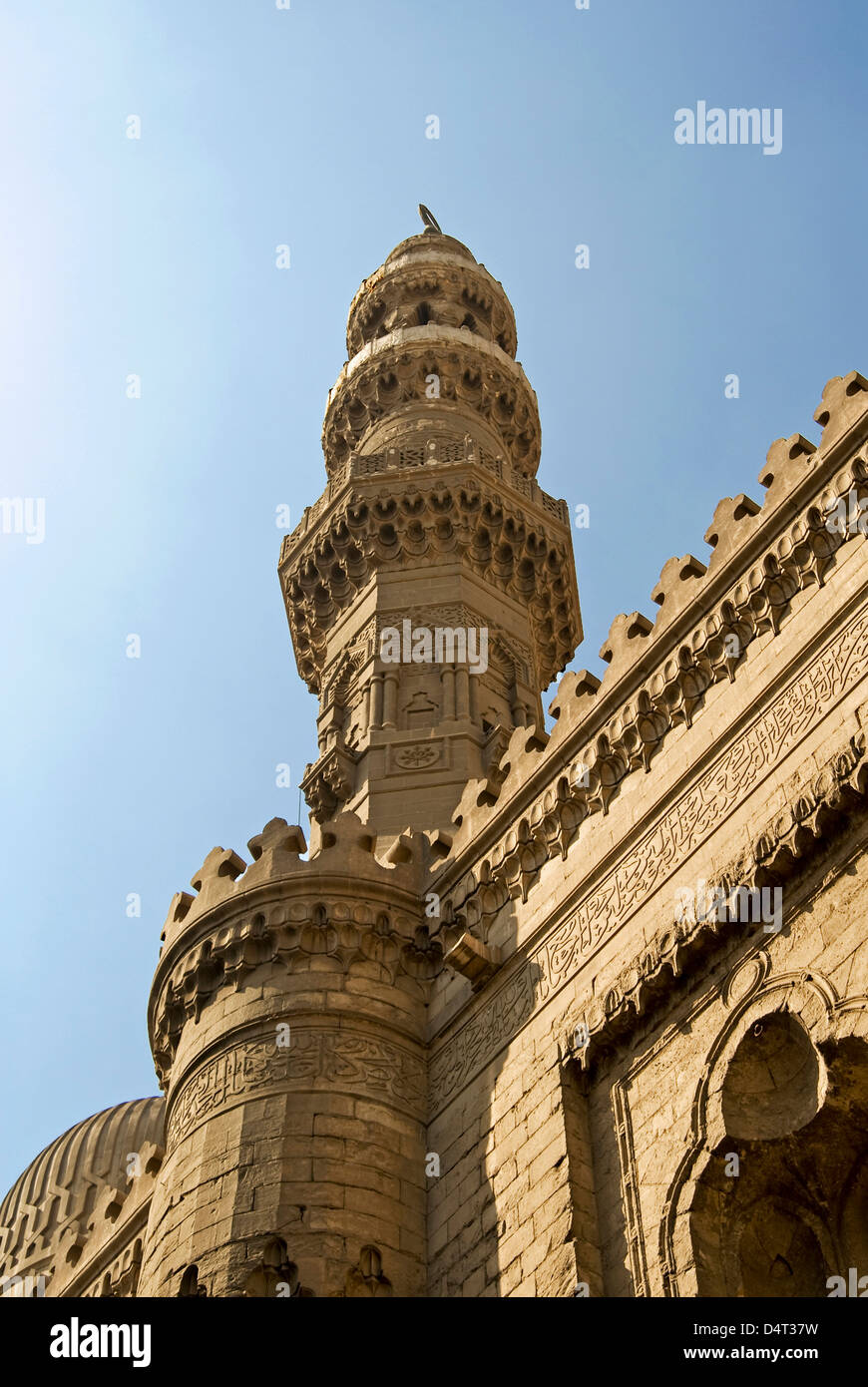 Sultan Moschea Hassan al Cairo, Egitto. Foto Stock