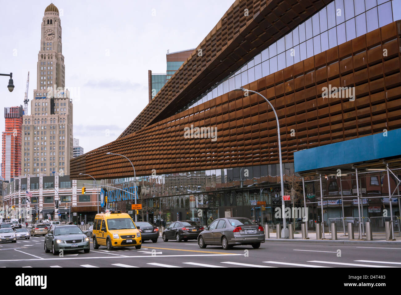 La Barclays Center di Brooklyn a New York Foto Stock