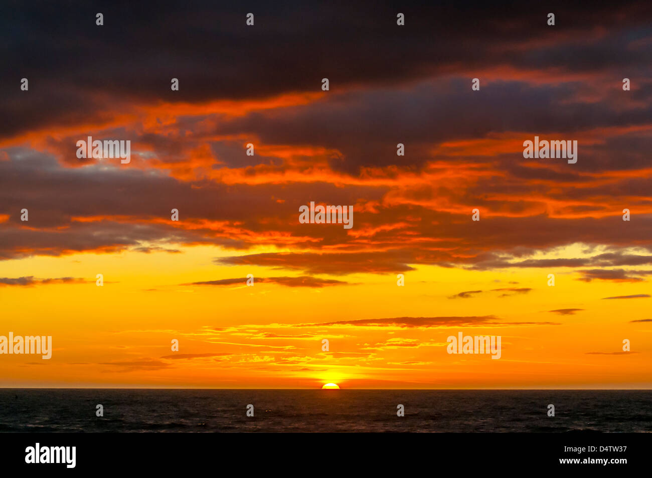 Cleveleys,beach,Tramonto,lancashire,blackpool.,Fylde Coast,l'Inghilterra,uk,l'Europa Foto Stock