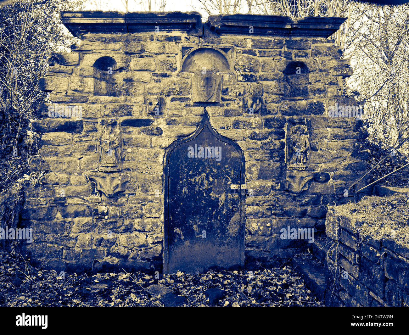 Ice House, Worden Park, Leyland, Lancashire Foto Stock