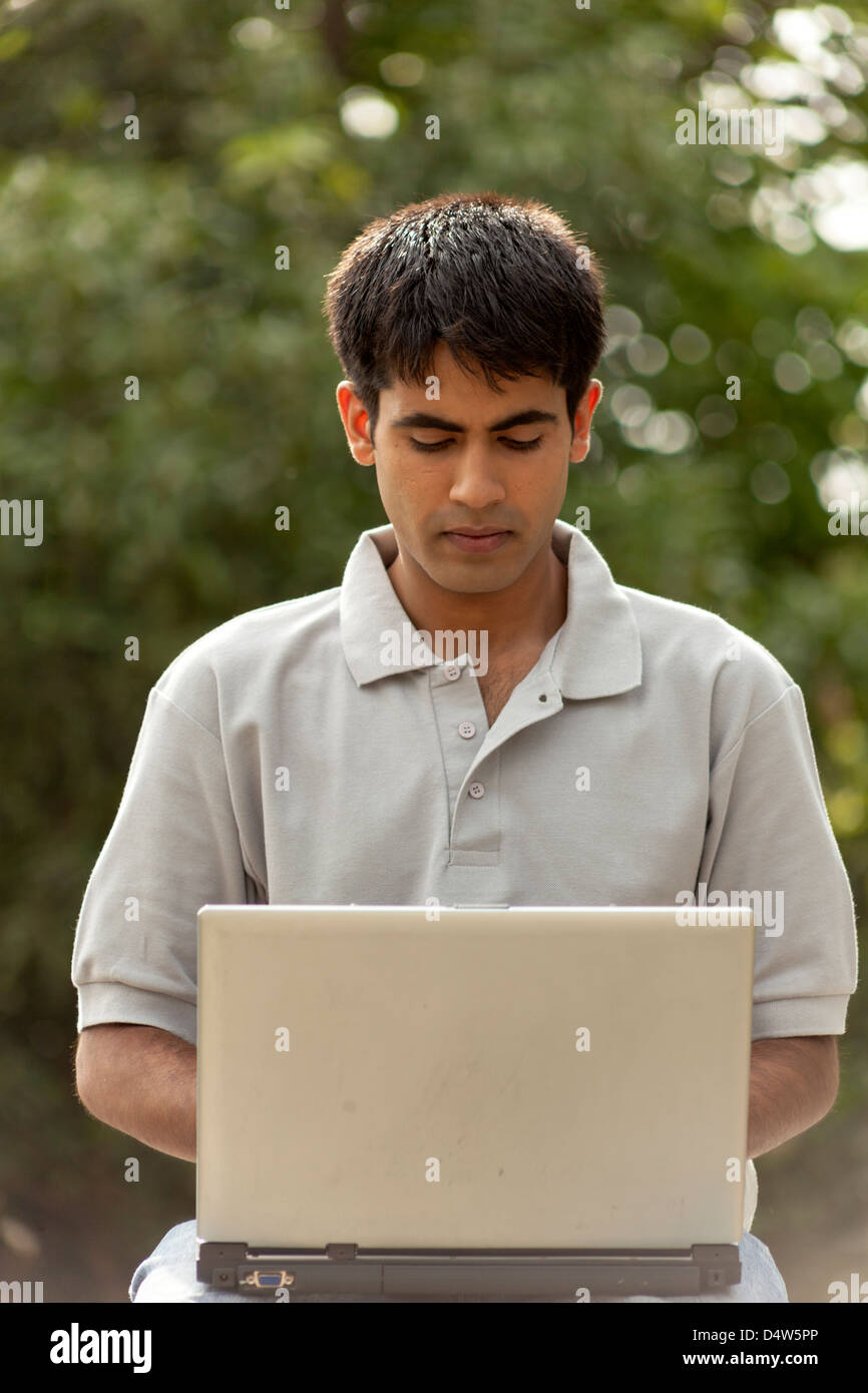 Giovani indiani Smart corporate. Foto Stock