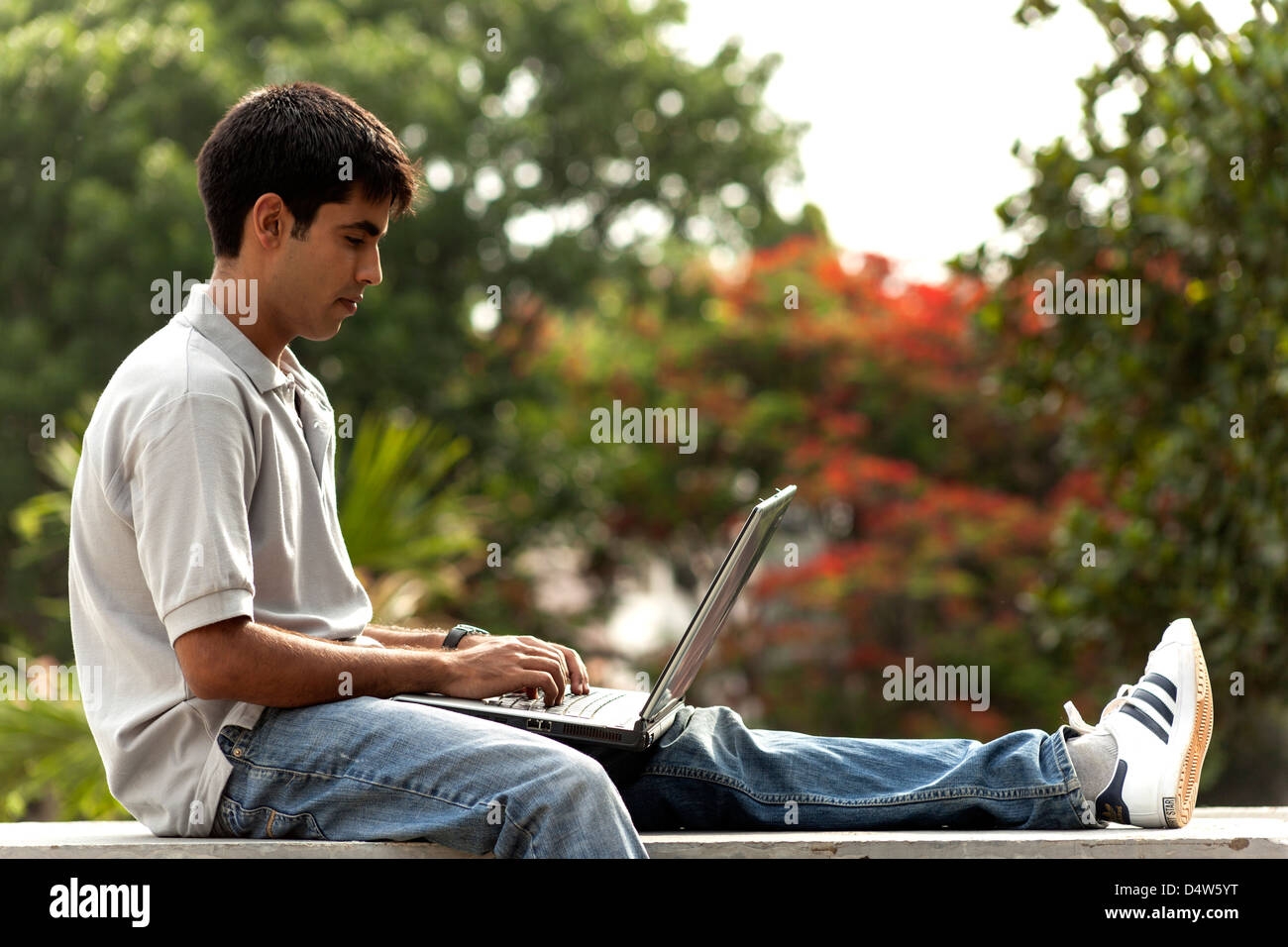 Giovani indiani Smart corporate. Foto Stock