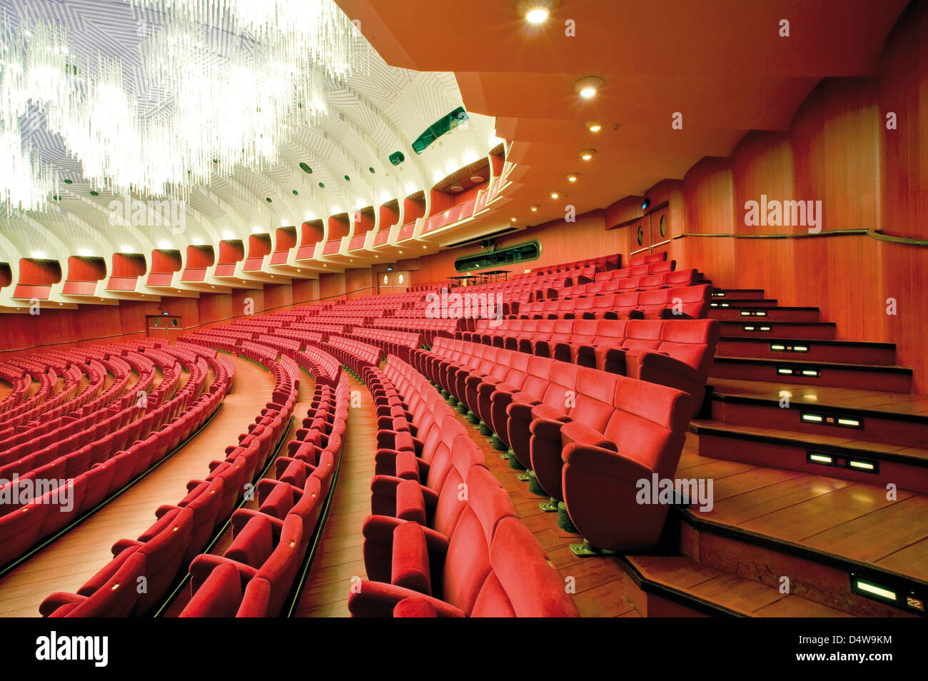 Europa Italia Piemonte Torino Teatro Regio ("Royal Theatre') architettura di Carlo Mollino Foto Stock