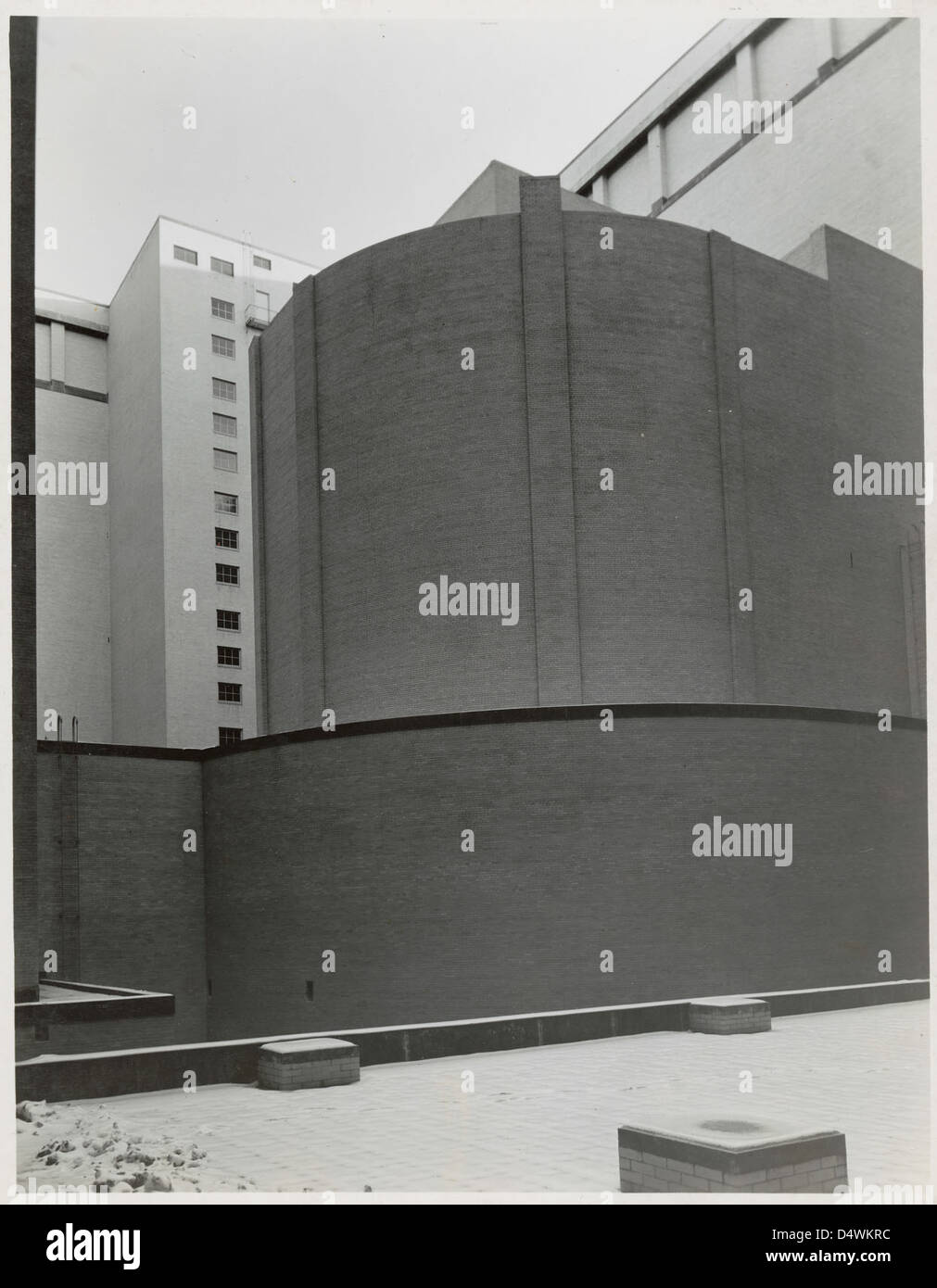Fotografia della corte interna del National Archives Building, 1935 Foto Stock
