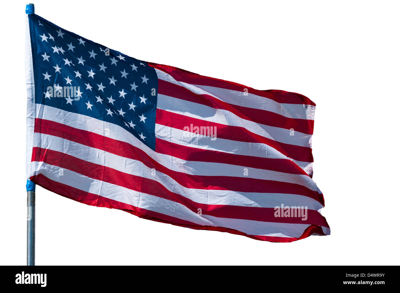 Stelle e Strisce usa bandiera nazionale Foto Stock