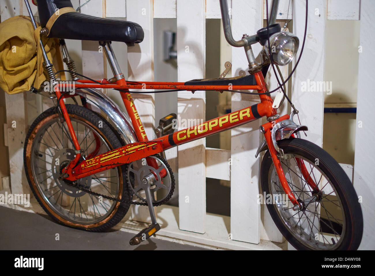 Raleigh Chopper Bike Museo dei Trasporti di Coventry Regno Unito Foto Stock