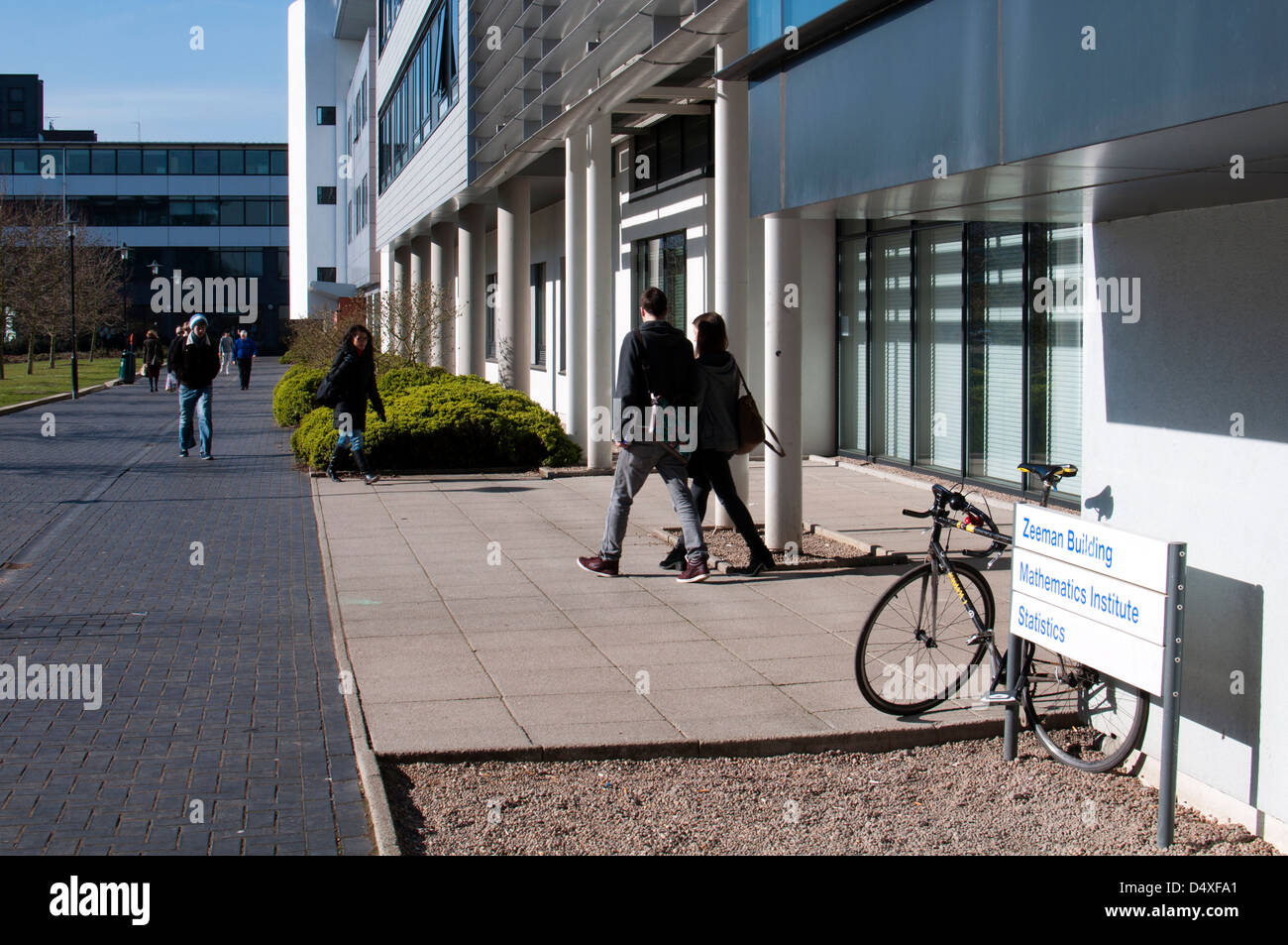 Edificio Zeeman, Università di Warwick, Regno Unito Foto Stock