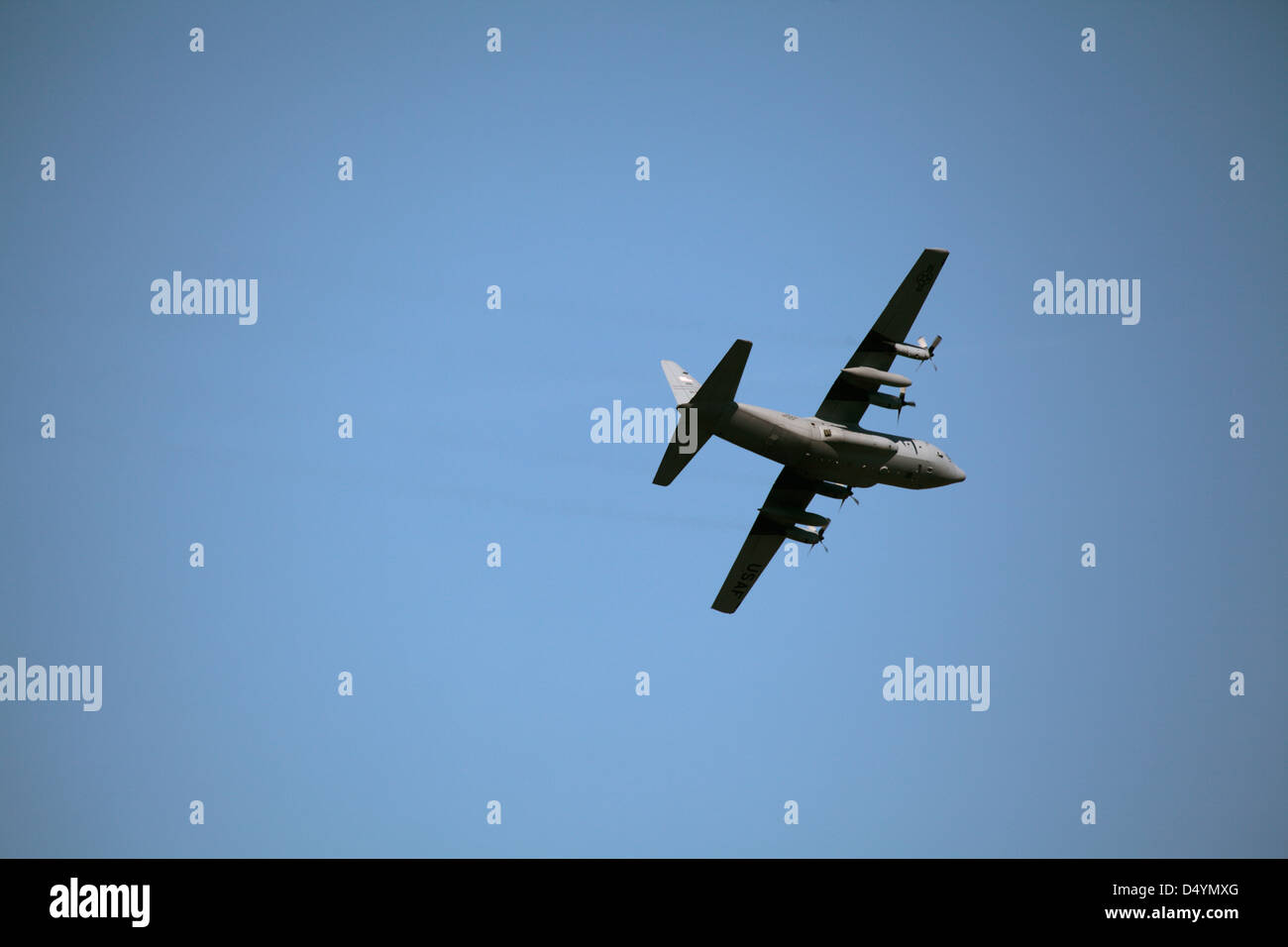 Lockheed C-130 Hercules prop-guidato piano. Foto Stock
