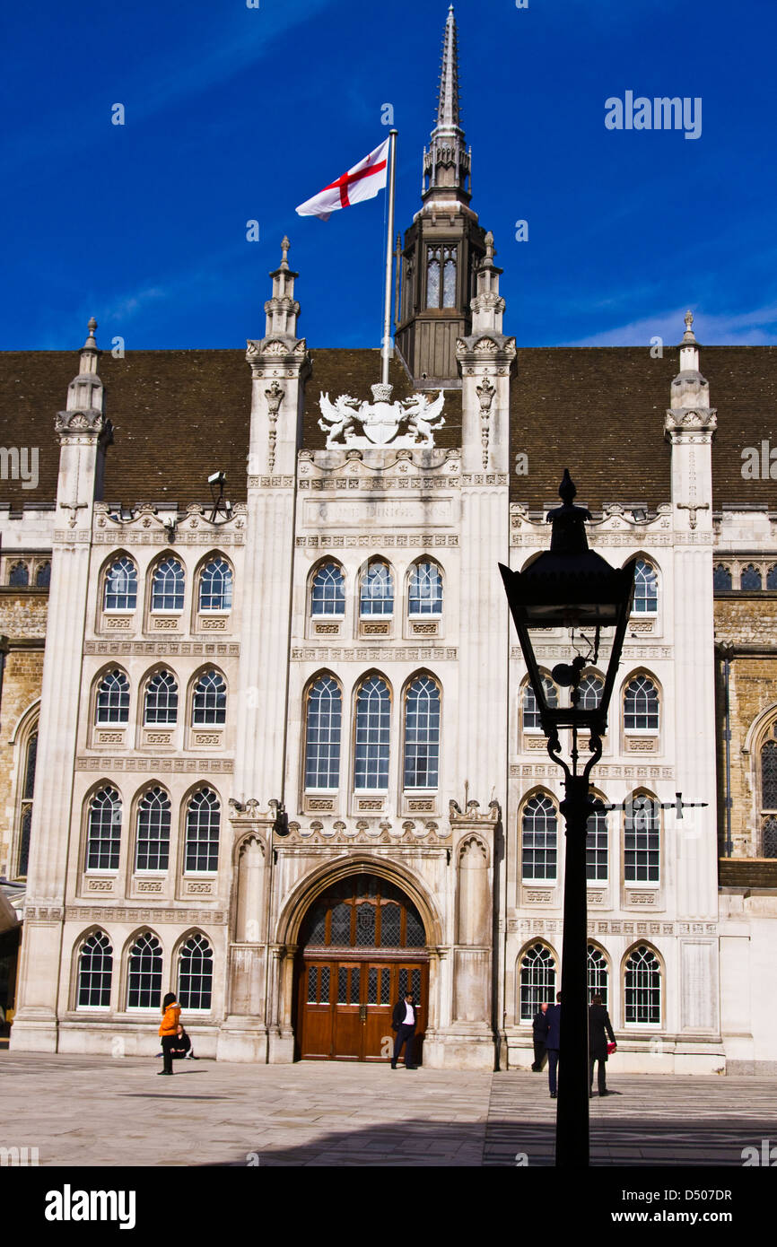 Guildhall-City di Londra Foto Stock