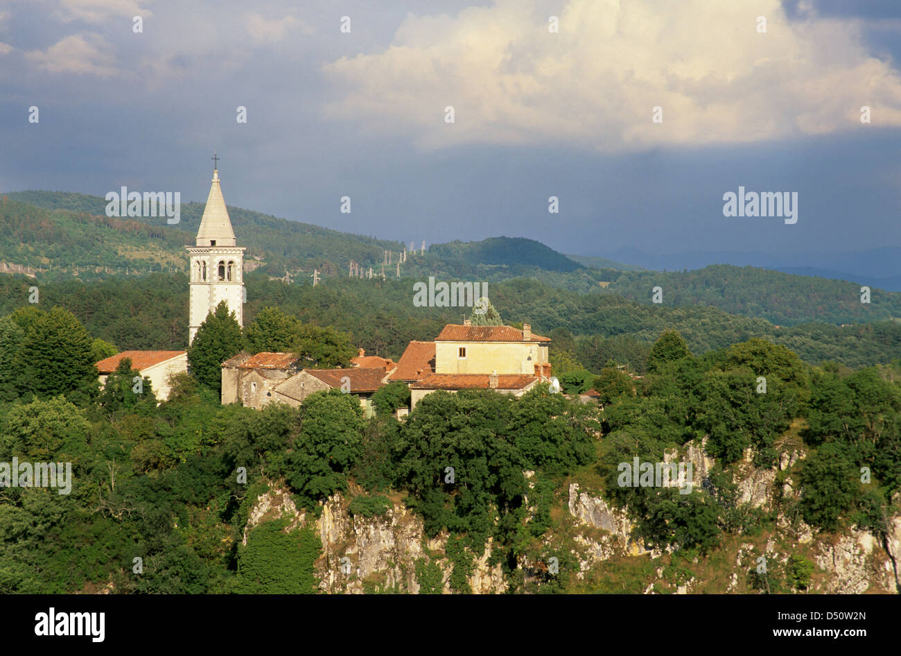 Parco regionale di Skocjanske jame, Slovenia Foto Stock