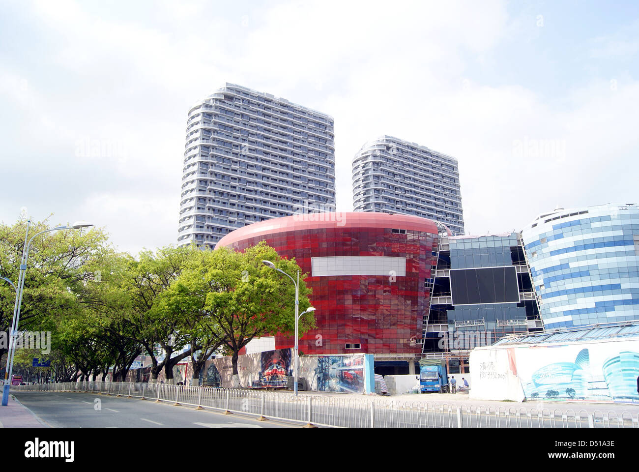 Shenzhen in Cina, il paesaggio urbano Foto Stock