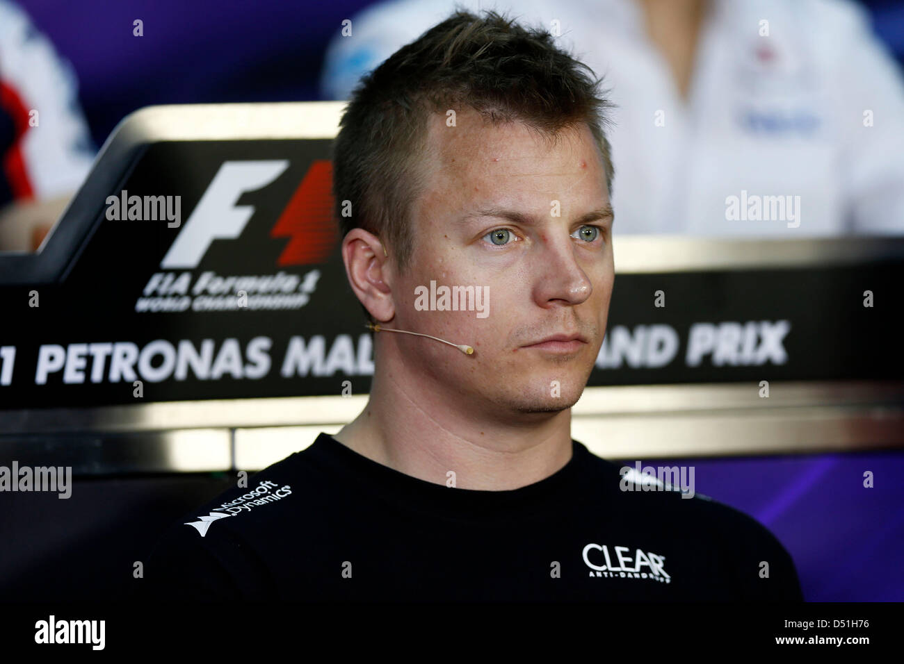 Motorsports: FIA Formula One World Championship 2013, il Gran Premio della Malesia, #7 Kimi Raeikkoenen (FIN, Team Lotus F1), Foto Stock