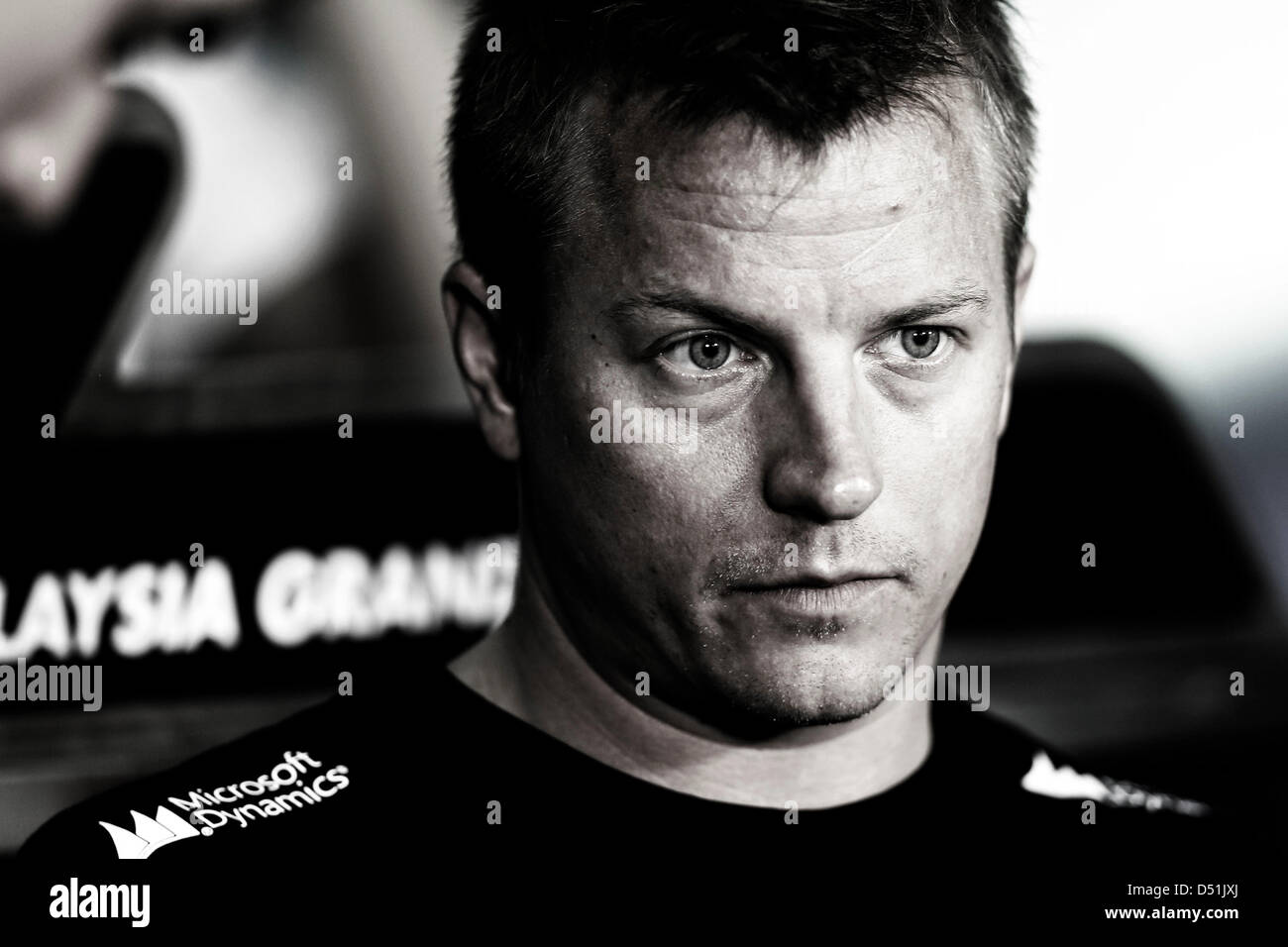 Motorsports: FIA Formula One World Championship 2013, il Gran Premio della Malesia, #7 Kimi Raeikkoenen (FIN, Team Lotus F1), Foto Stock