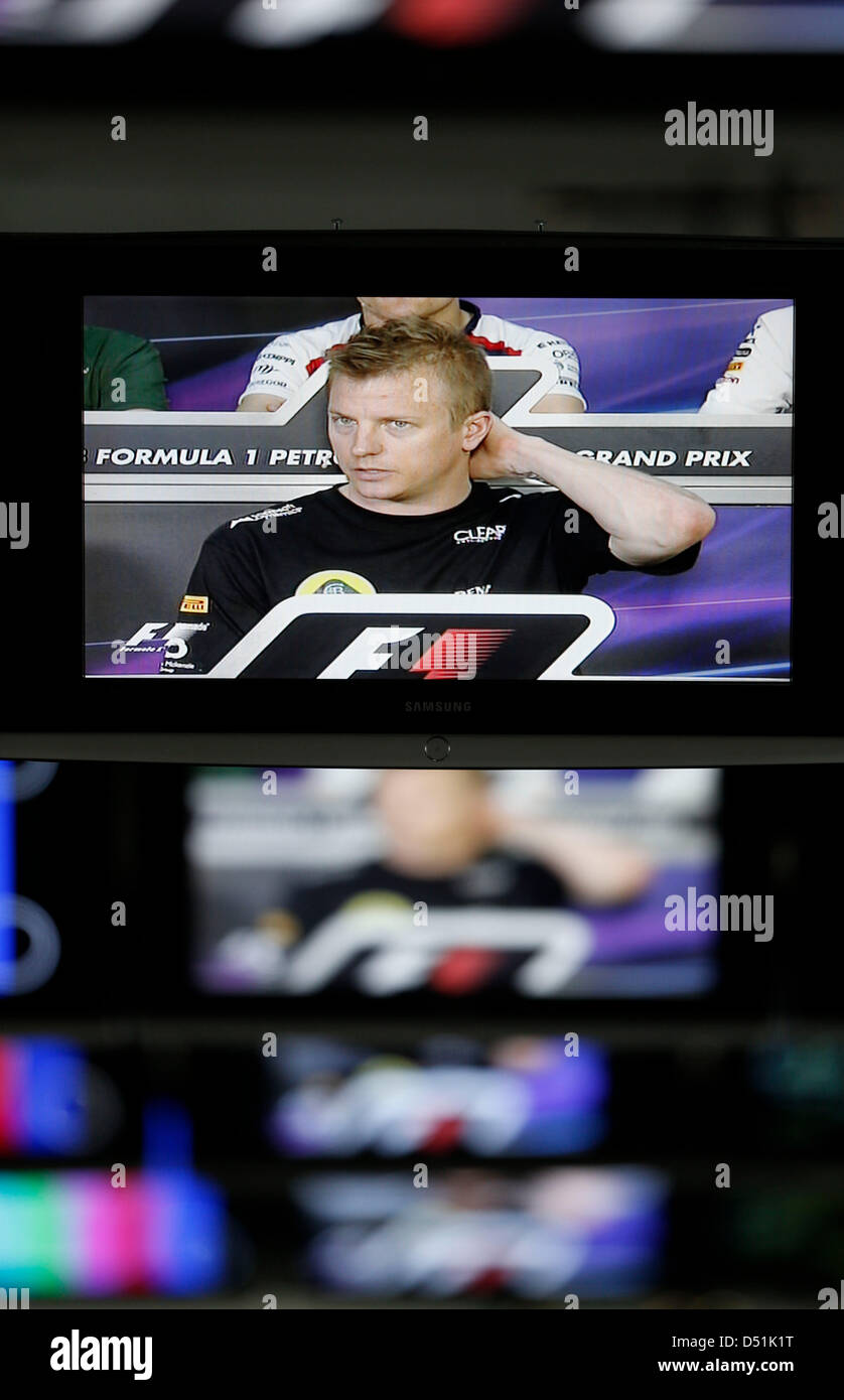Motorsports: FIA Formula One World Championship 2013, il Gran Premio della Malesia, #7 Kimi Raeikkoenen (FIN, Team Lotus F1), Foto Stock