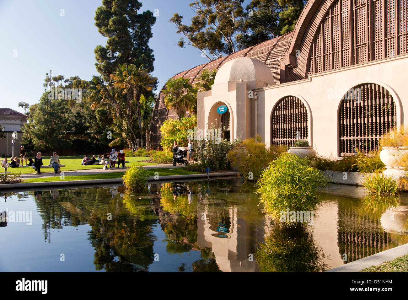 Edificio di botanica presso il Parco Balboa, San Diego, California, Stati Uniti d'America, STATI UNITI D'AMERICA Foto Stock
