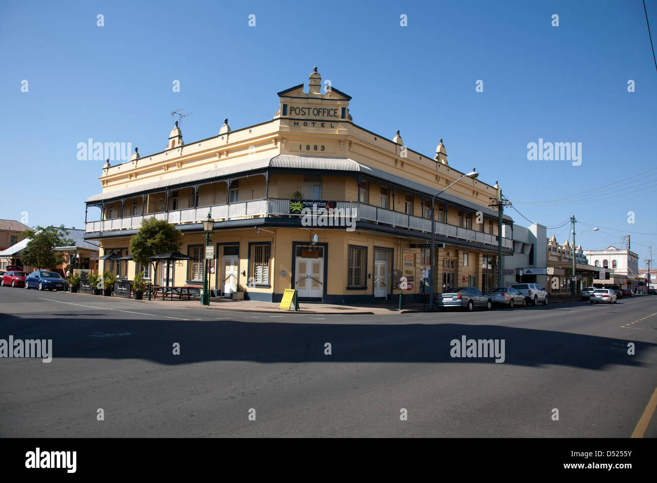 Post Office Hotel - iconico Edificio in Maryborough Queensland Australia Foto Stock