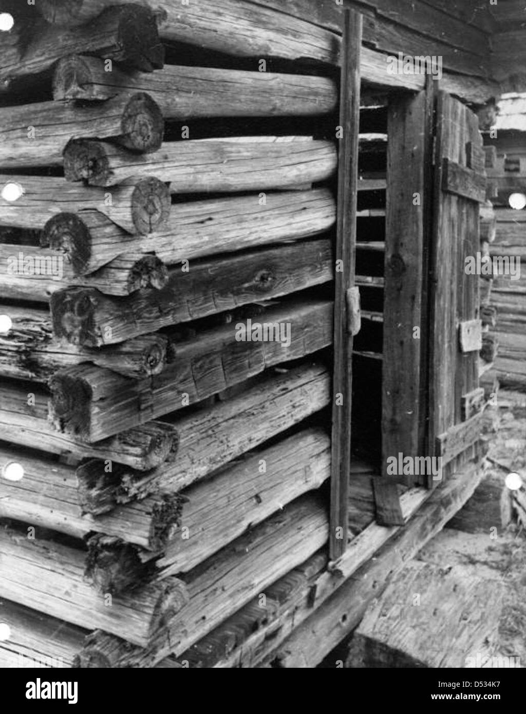 Questa immagine del 1940 mostra un edificio a Silver Glen Springs nella contea di Marion, Florida. La posizione e' famosa per le sue sorgenti naturali ed e' stata descritta in *The Yearling* di Marjorie Kinnan Rawlings. Foto Stock