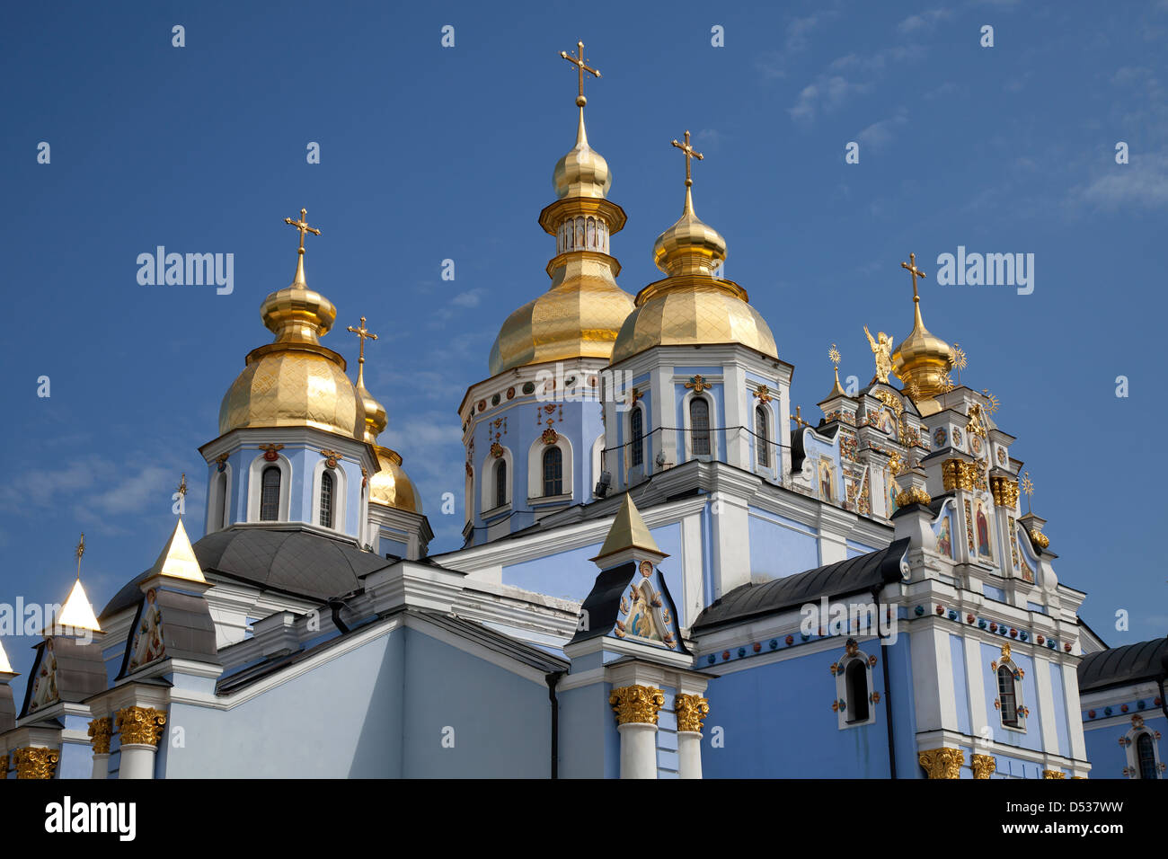 Kiev, Ucraina, la parrocchia di San Michele monastero sul posto di Michael Foto Stock