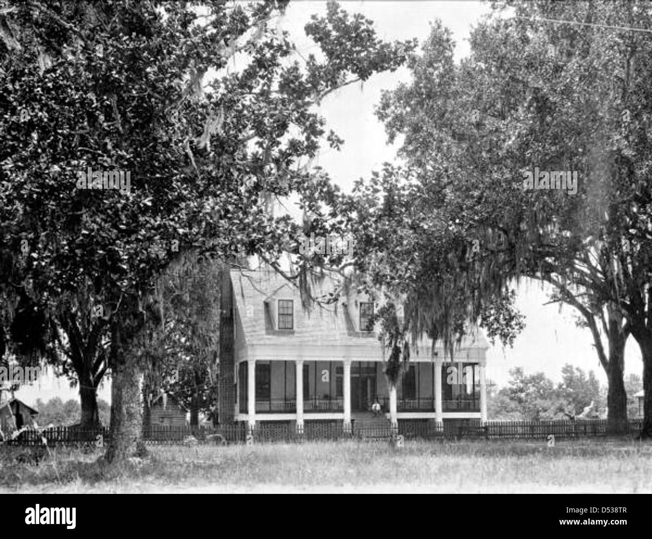 Asa può e Martha Margaret Murry può home: Waukeenah, Florida Foto Stock