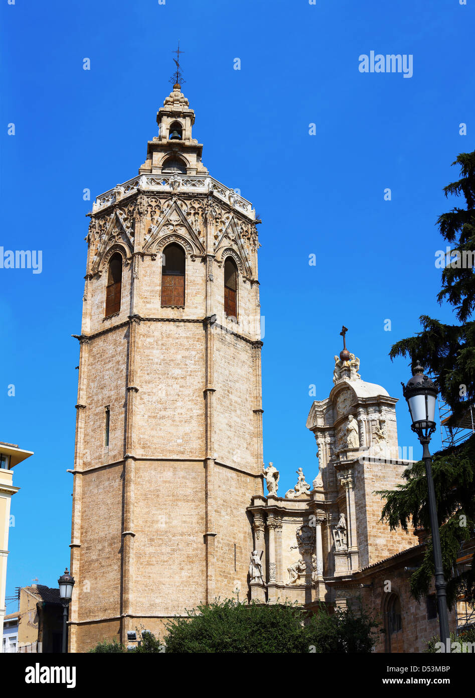 Cattedrale di Valencia Foto Stock