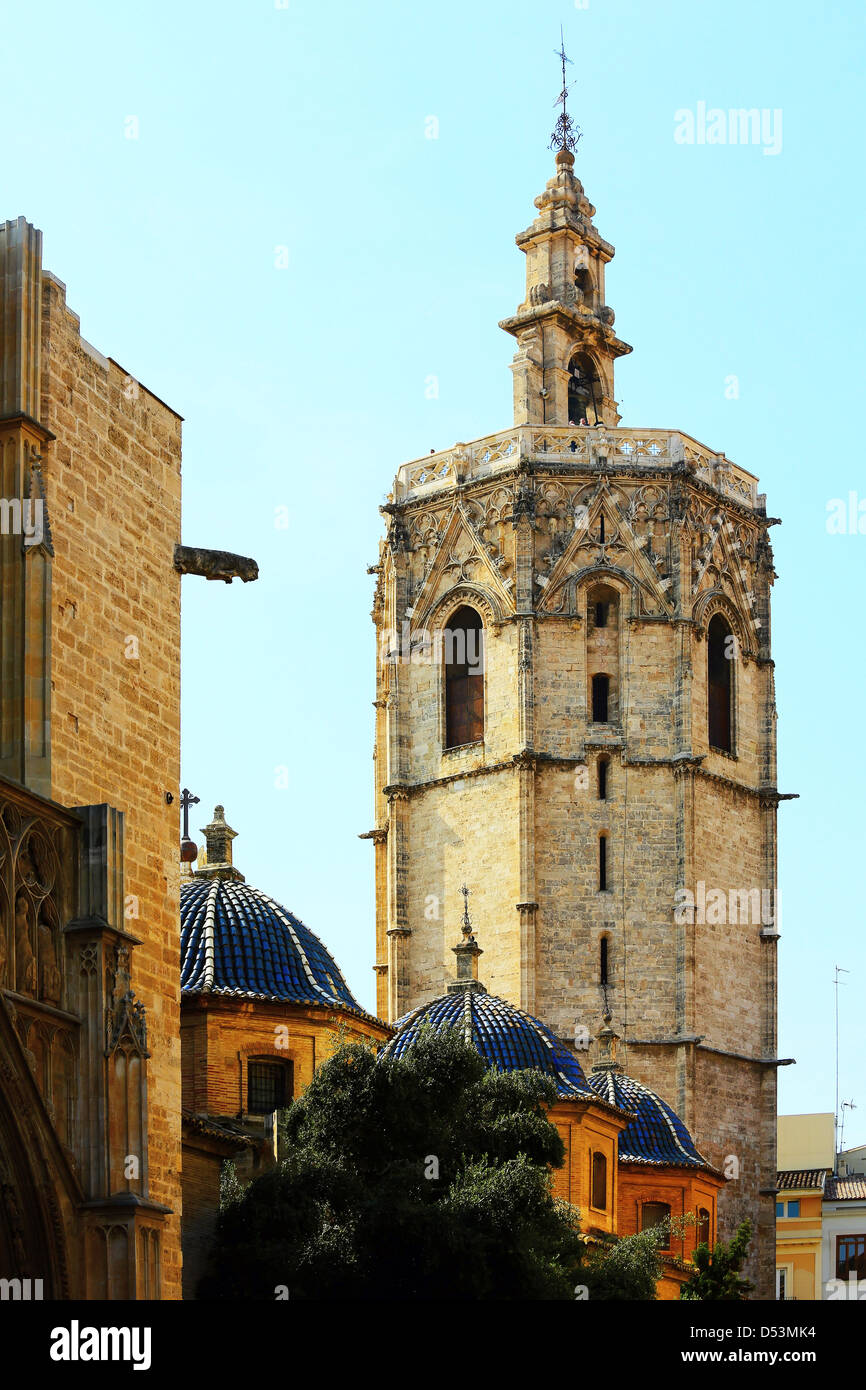 Cattedrale di Valencia Foto Stock