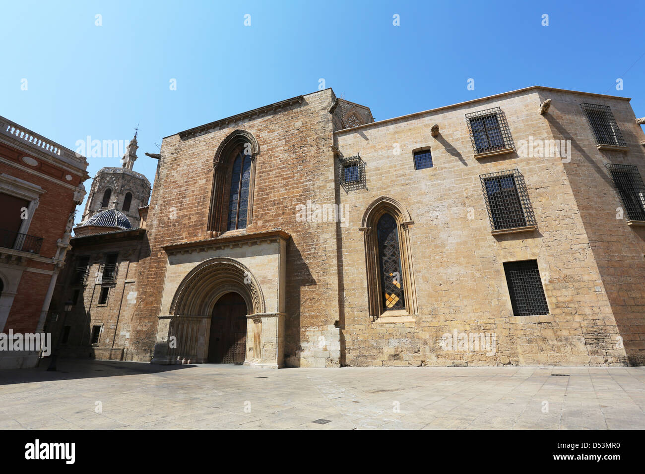 Cattedrale di Valencia Foto Stock