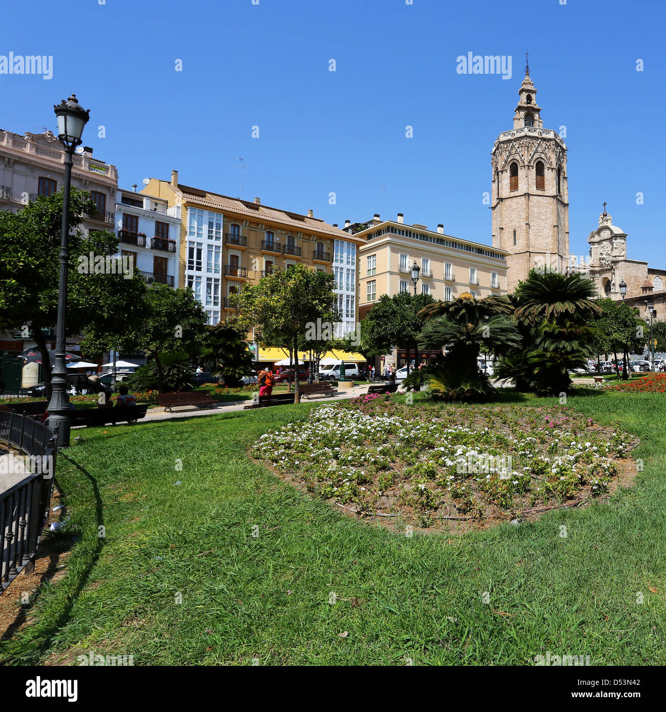 Cattedrale di Valencia Foto Stock