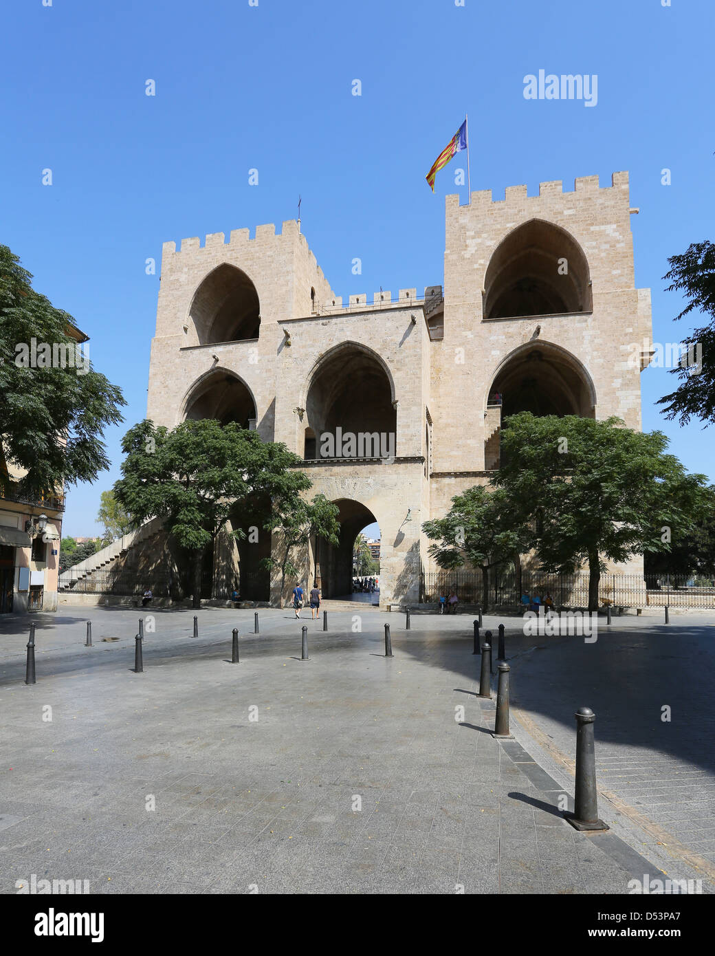 Valencia old town, Spagna Foto Stock