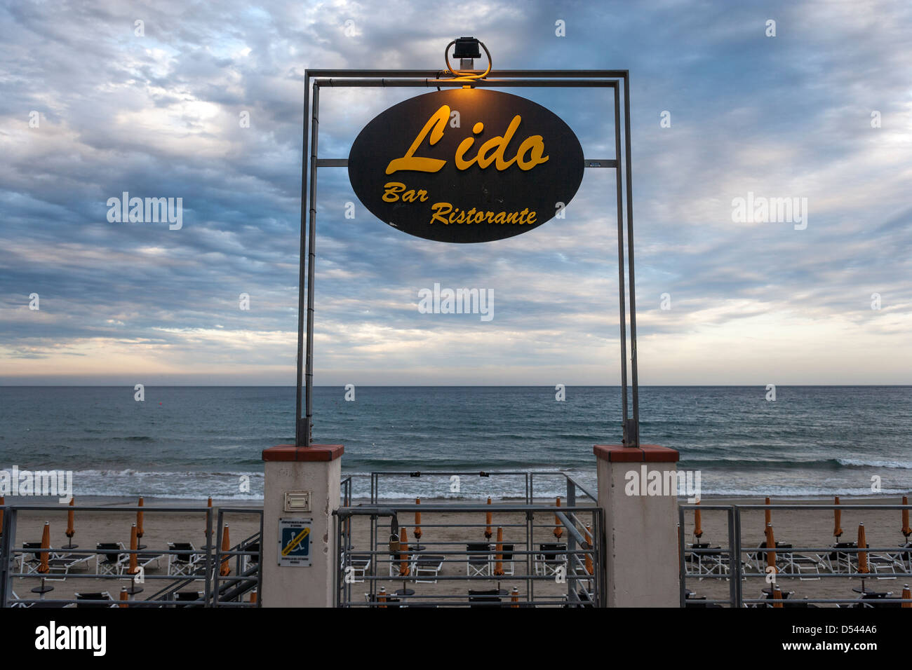 Laigueglia beach, Liguria, Italia Foto Stock