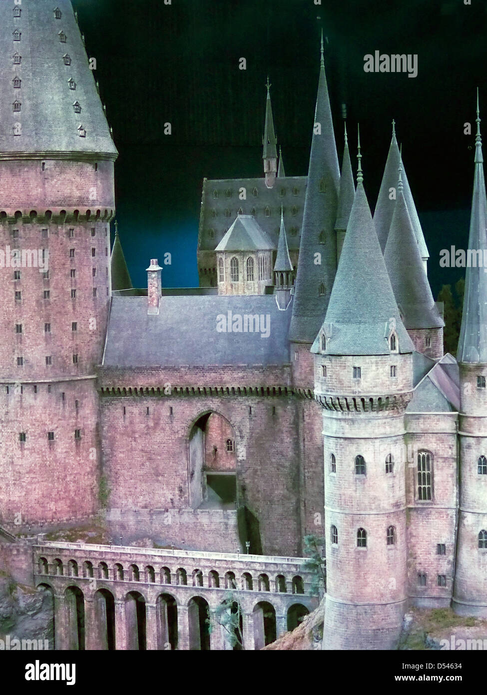 La scuola di Hogwarts Scuola di Magia e Stregoneria di Hogwarts Foto Stock