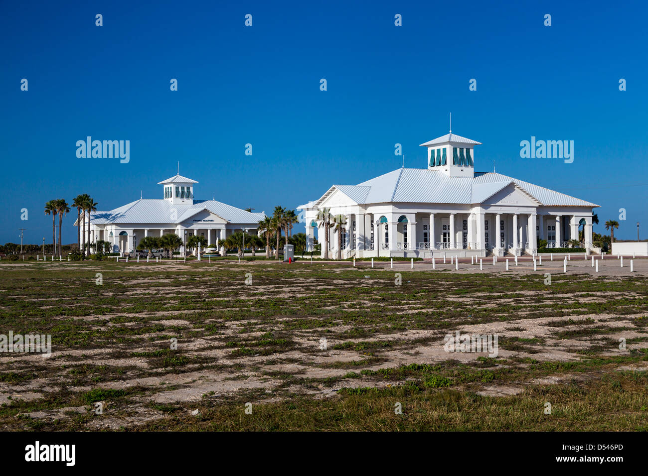 Condominio moderno alloggiamento sulla costa del mare di South Padre Island, Texas, Stati Uniti d'America. Foto Stock