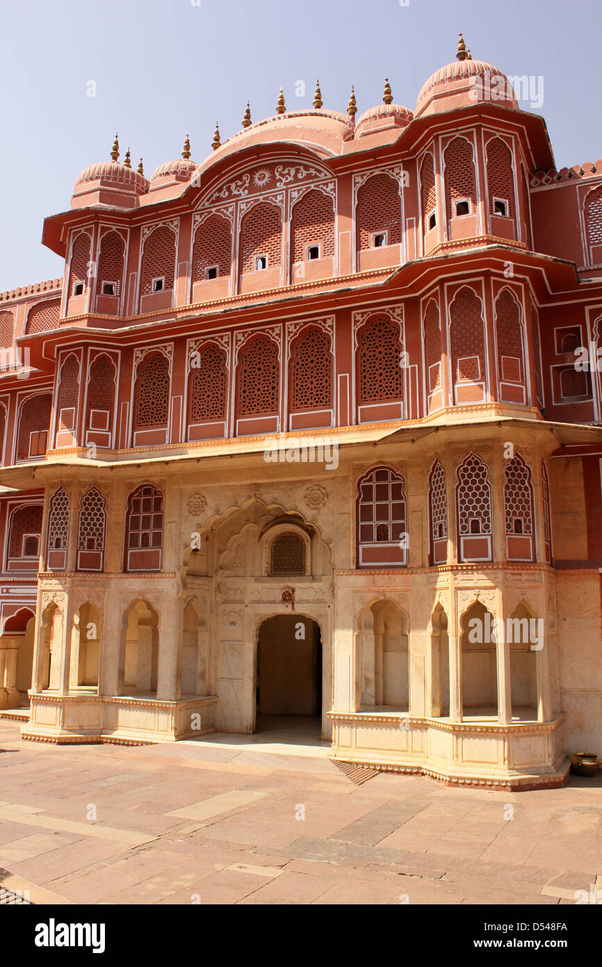 Diwan-i-Khas City Palace Jaipur, Rajasthan in India Foto Stock