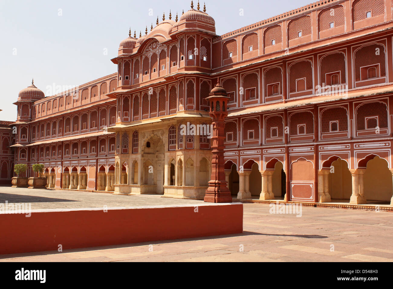Diwan-i-Khas City Palace Jaipur, Rajasthan in India Foto Stock