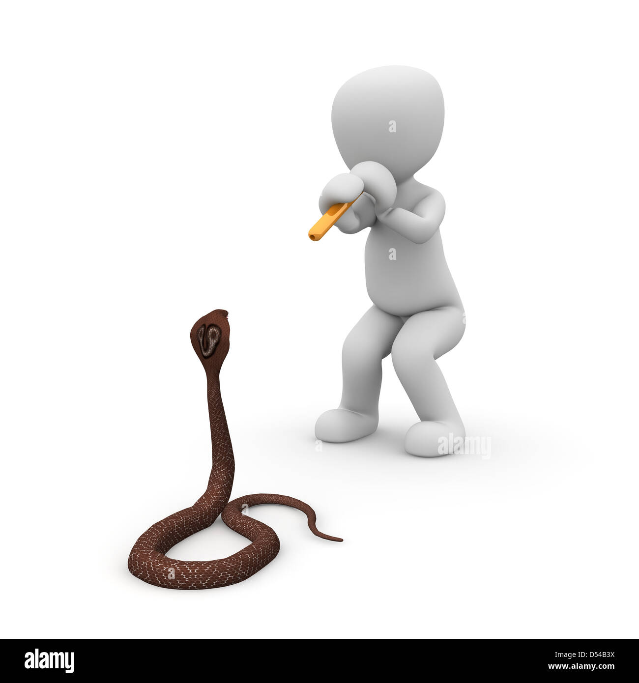Incantatori di serpenti sono molto grandi artisti che hanno familiarità con la pacificazione di serpenti Foto Stock