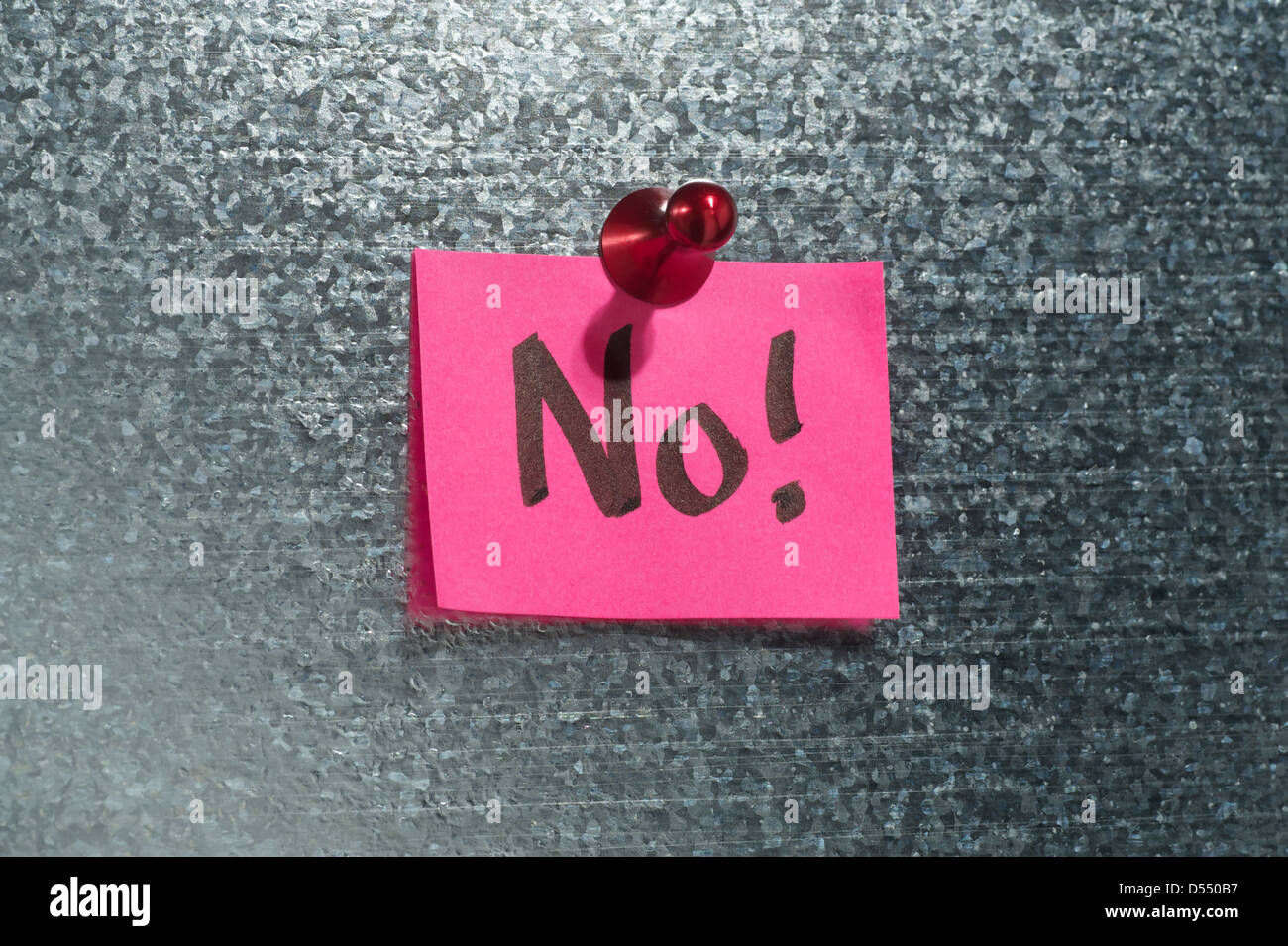 Ad Amburgo in Germania, le note che dice di no! Dipende da una parete magnetica Foto Stock