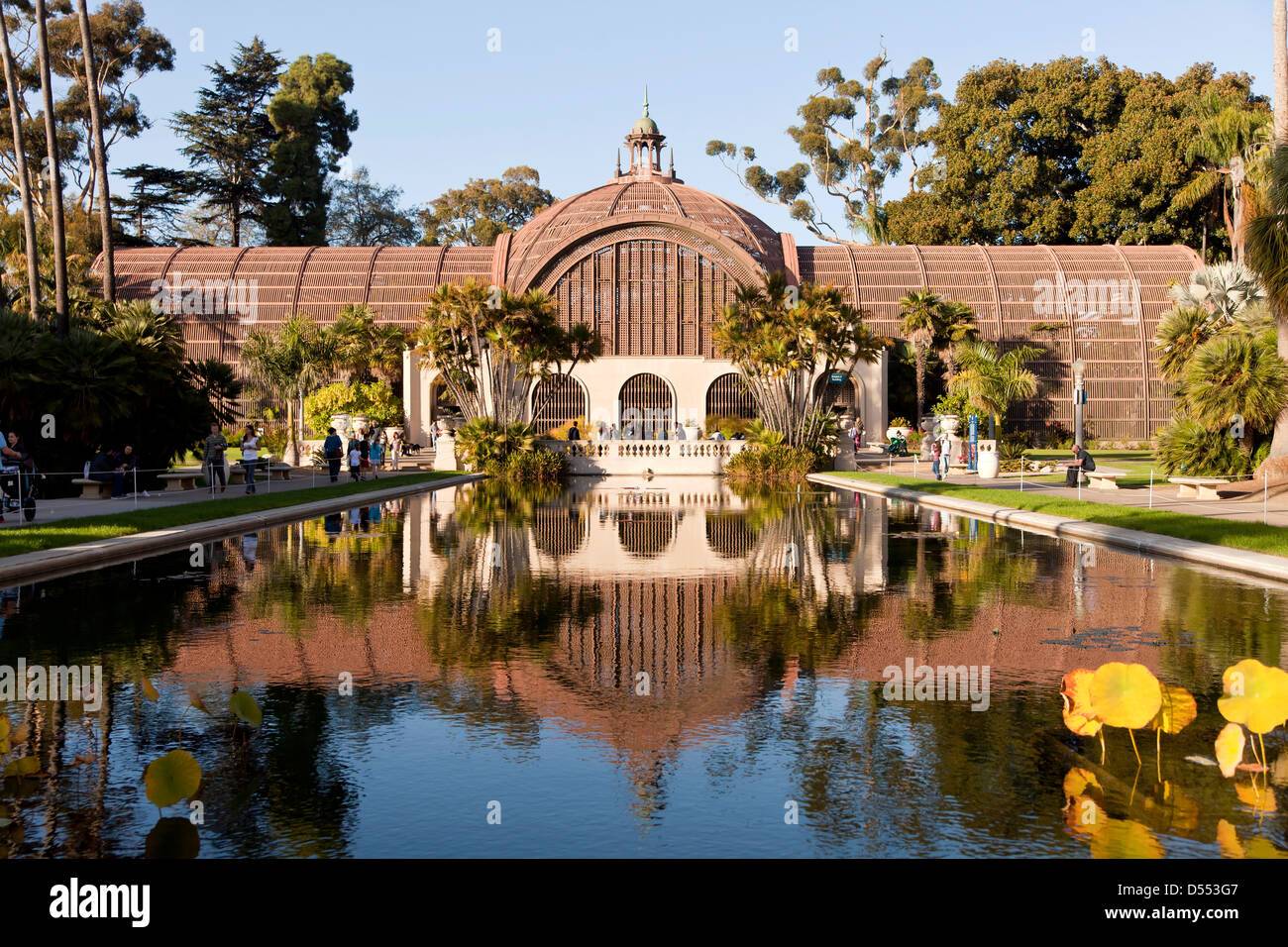Edificio di botanica presso il Parco Balboa, San Diego, California, Stati Uniti d'America, STATI UNITI D'AMERICA Foto Stock