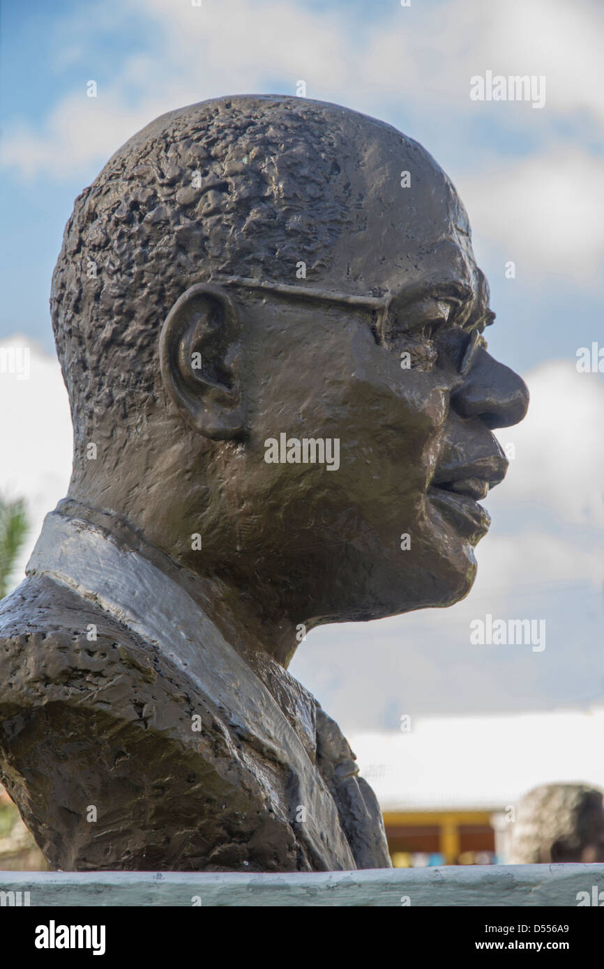 St.Lucia Castries, Sir William Arthur Lewis, economista e premio Nobel per  la pace Foto stock - Alamy