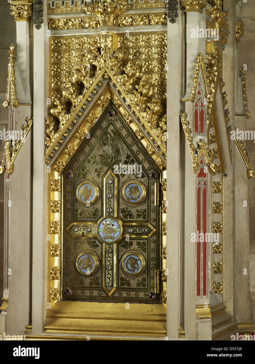 Cattedrale di Southwark Harvard tabernacolo della cappella Foto Stock