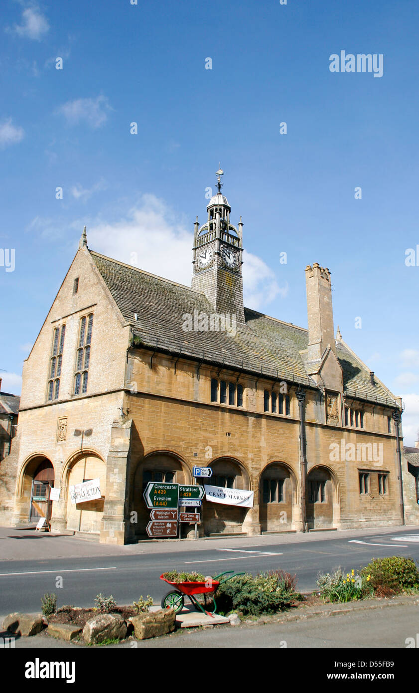 Sala Mercato Moreton in Marsh Gloucestershire England Regno Unito Foto Stock