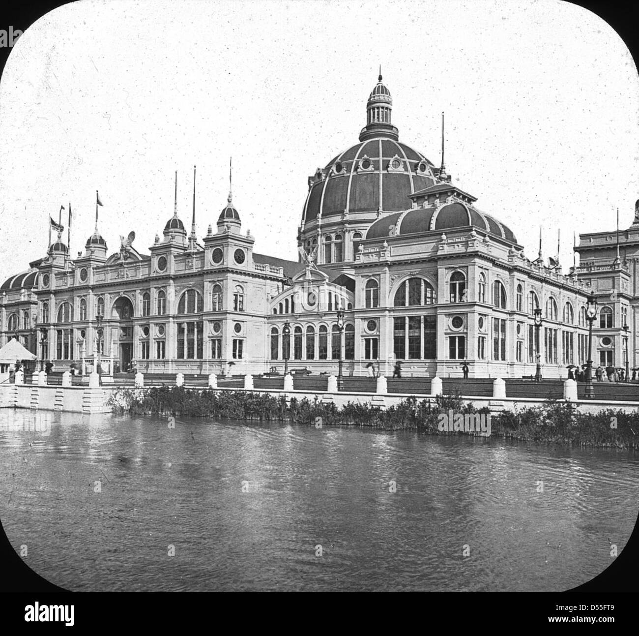 World's Columbian Exposition: U.S. Palazzo del Governo, Chicago, Stati Uniti, 1893. Foto Stock