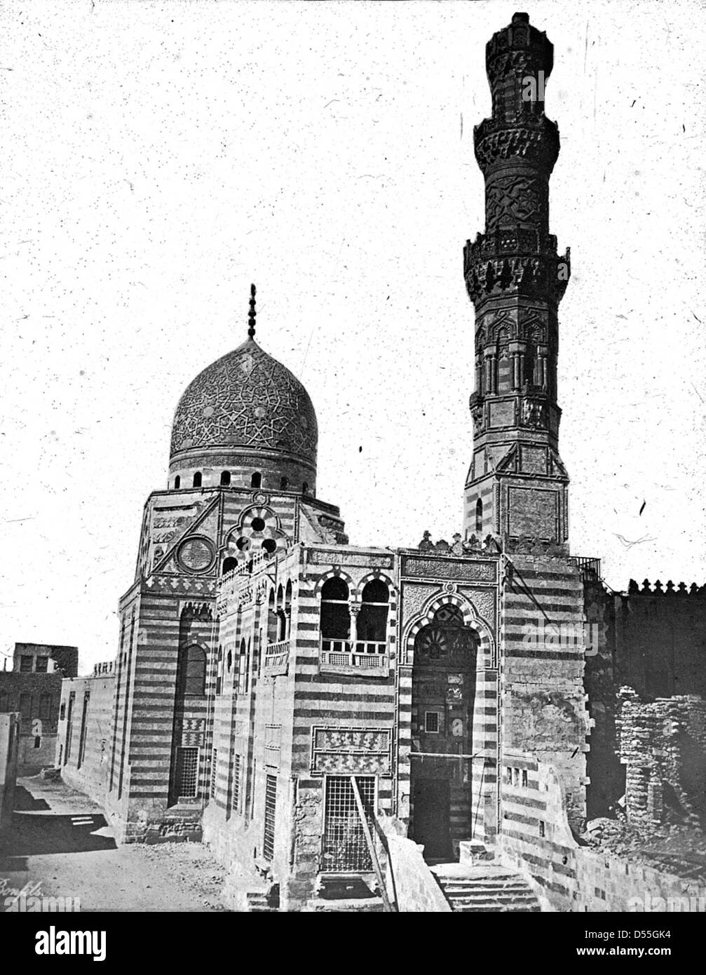 Egitto: Kait-Bey, costruito 1468, il Cairo. Complesso di Sultan al-Ashraf Qaytbay (Qaitbay). Foto Stock