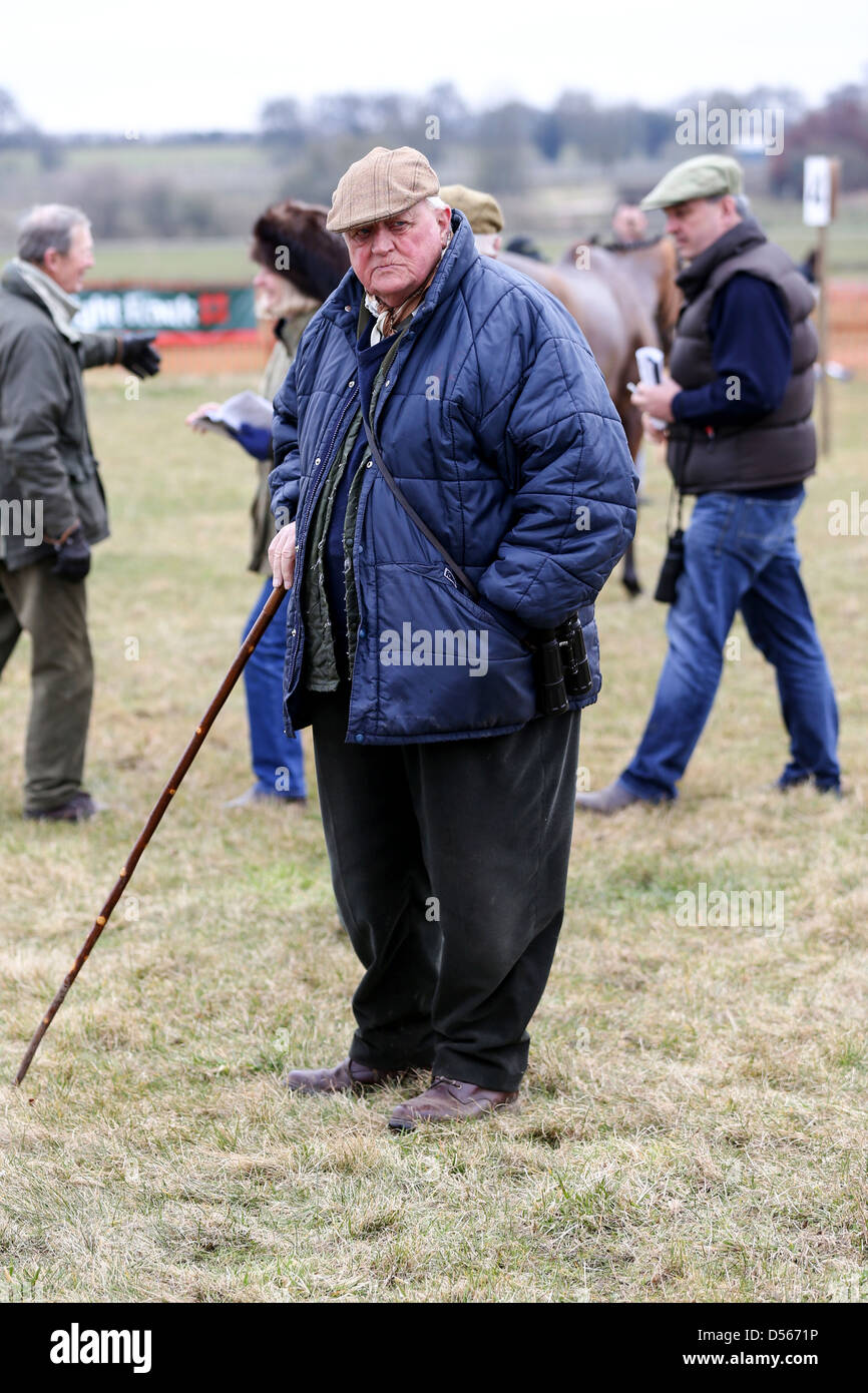 Mick easterby,allenatore di cavalli, Foto Stock
