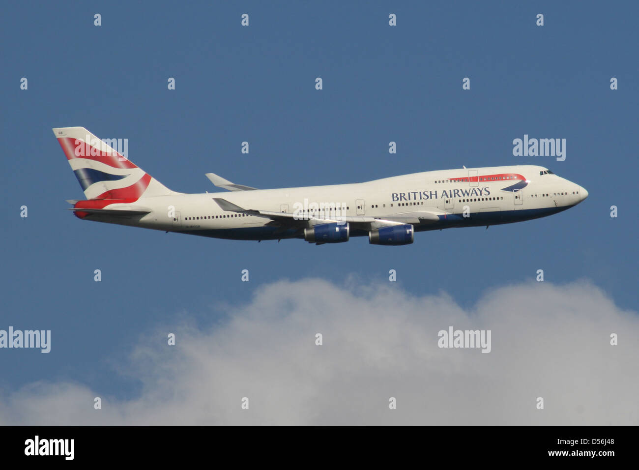 BRITISH AIRWAYS BOEING 747 Foto Stock