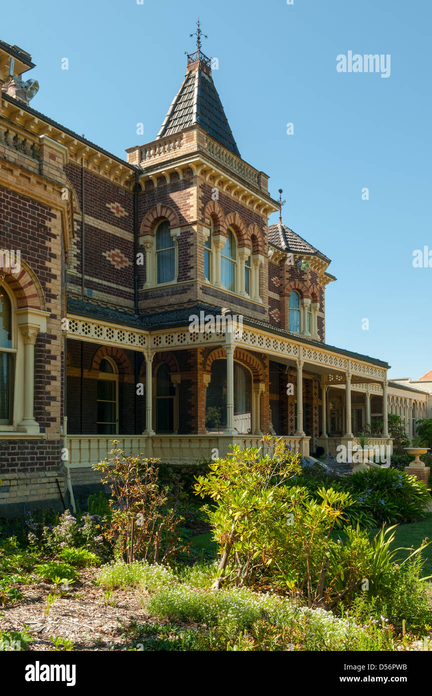 Rippon Lea House, Elsternwick, Melbourne, Victoria, Australia Foto Stock