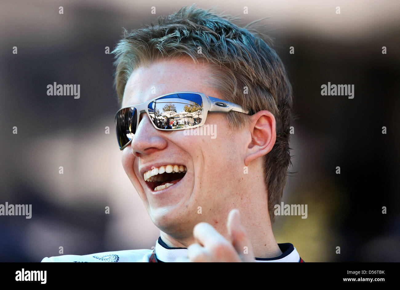 Tedesco di Formula One driver Nico Huelkenberg della Williams F1 ad Albert Park street circuito di Melbourne, Australia, 25 marzo 2010. Il 2010 di Formula 1 Australian Grand Prix è tenuto il 28 marzo. Foto: Jend Buettner Foto Stock