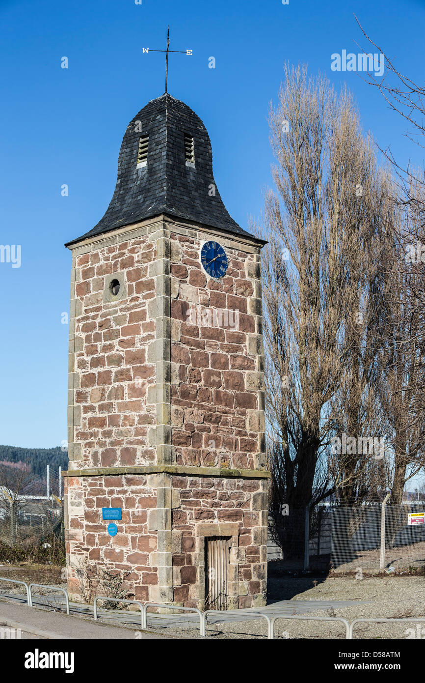 Cromwell's tower a Inverness, parte di Cromwell's fort che stava su questo sito in Scozia Foto Stock