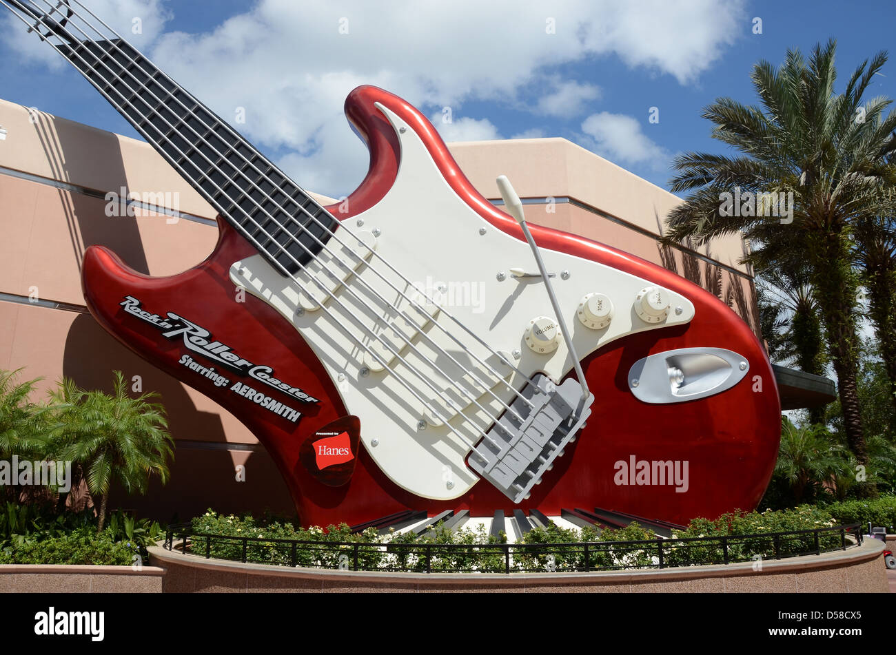 Rock n Roller Coaster Starring presso il Disney's Hollywood Studio di Orlando in Florida. Foto Stock