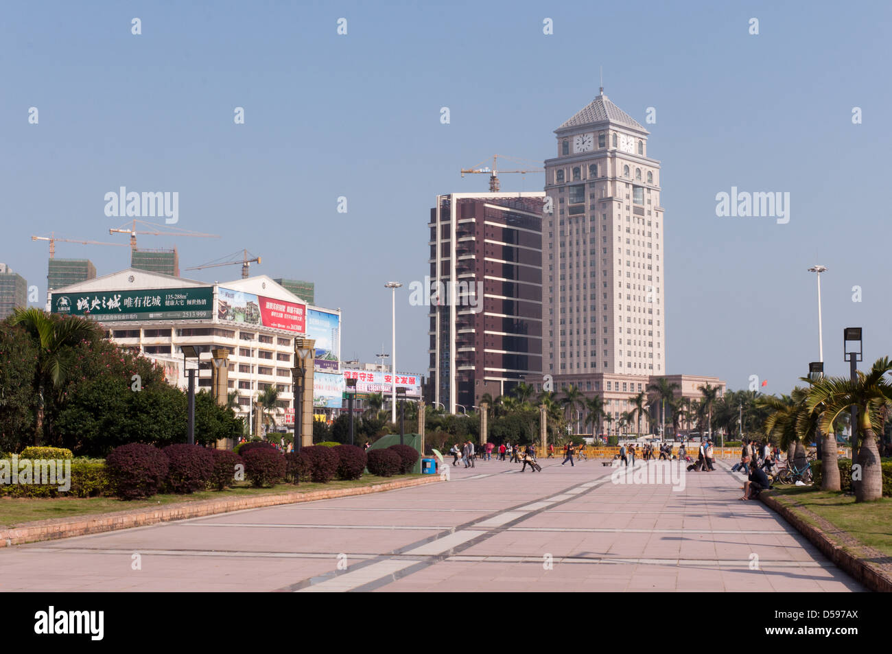 Zhuhai paesaggio urbano Foto Stock