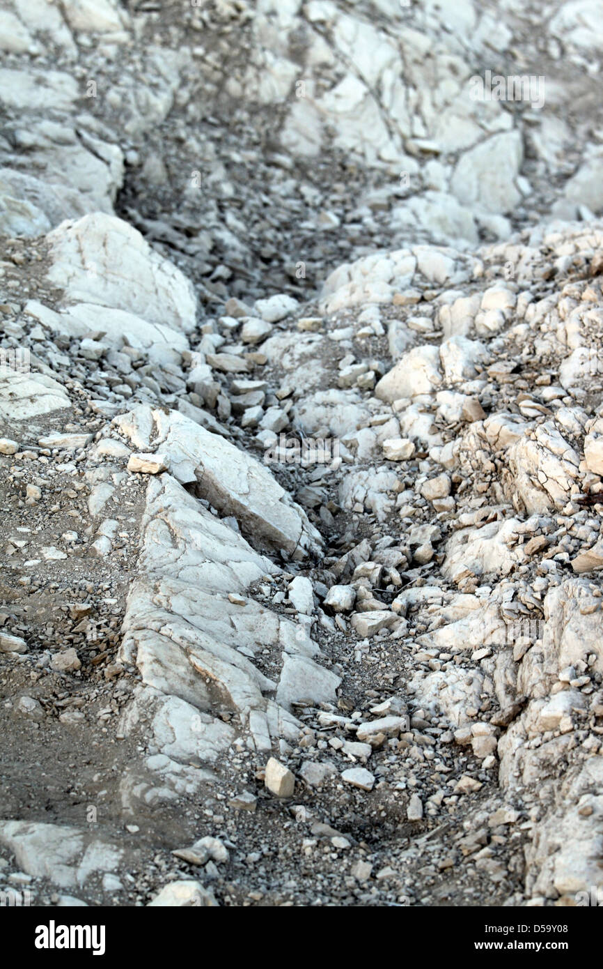 Abstract roccia grigio Foto Stock