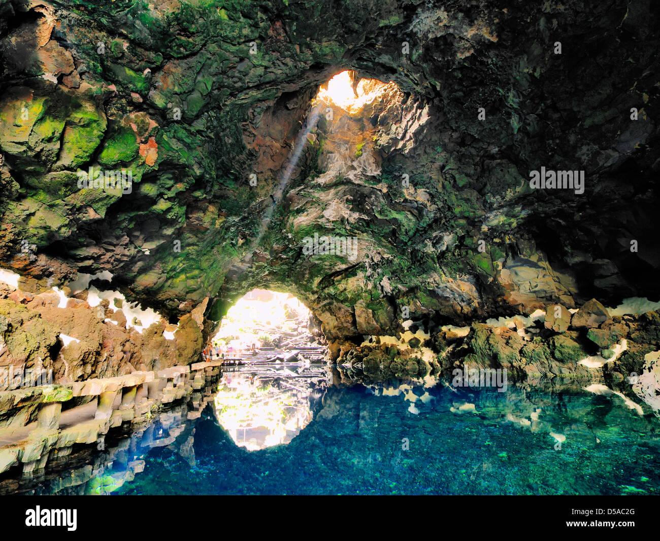 Jameos del Agua, Lanzarote, Isole Canarie, Spagna Foto Stock